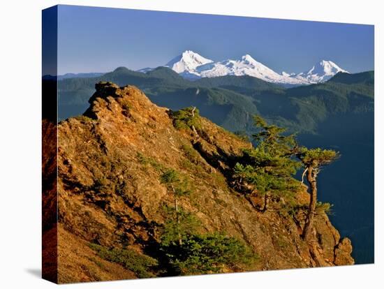 Three Sisters Mountains-Steve Terrill-Premier Image Canvas