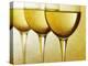 Three Stemmed Gasses of White Wine-Steve Lupton-Premier Image Canvas