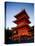 Three-Story Pagoda of Kiyomizu Temple (Kiyomizudera), Kyoto, Japan,-null-Premier Image Canvas