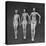 Three Sun Bathers Soaking Up Rays-Allan Grant-Premier Image Canvas