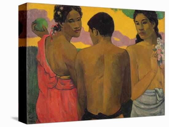 Three Tahitians, 1899-Paul Gauguin-Premier Image Canvas