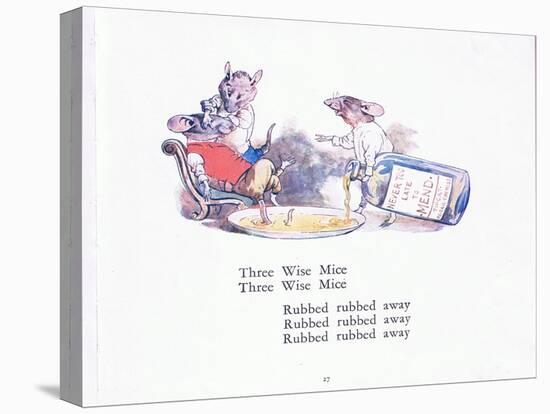 Three Wise Mice, Three Wise Mice-Walton Corbould-Premier Image Canvas
