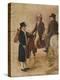 Three Worthies of the Turf at Newmarket, C.1804: John Hilton, Judge of the Canvas)-Benjamin Marshall-Premier Image Canvas