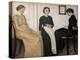 Three young women, 1895-Vilhelm Hammershoi-Premier Image Canvas