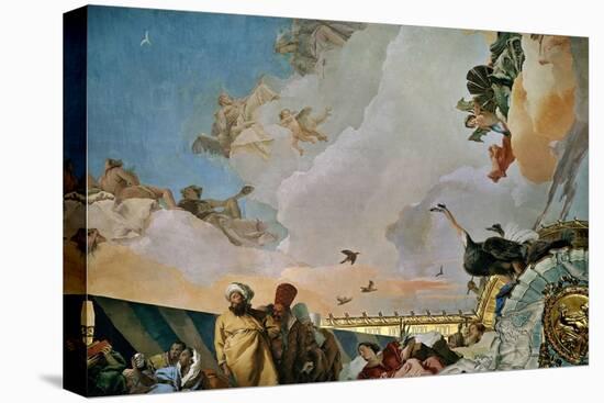 Throne Room: the Glory of Spain, Allegory of Africa, 1762-1766-Giovanni Battista Tiepolo-Premier Image Canvas