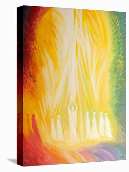 Through Christ and His Saints Our Prayers are Channelled to the Faithful Departed, 2000 (Oil on Boa-Elizabeth Wang-Premier Image Canvas