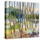 Through Colorful Trees-Libby Smart-Stretched Canvas