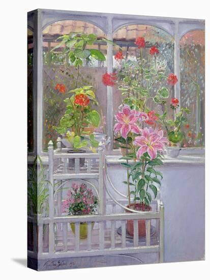 Through the Conservatory Window, 1992-Timothy Easton-Premier Image Canvas
