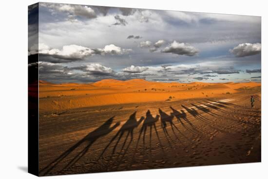 Through the Dunes of Merzouga (Morocco).-Joxe Inazio-Premier Image Canvas