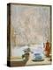 Through the Window in Winter, 1945-Konstantin Ivanovich Gorbatov-Premier Image Canvas