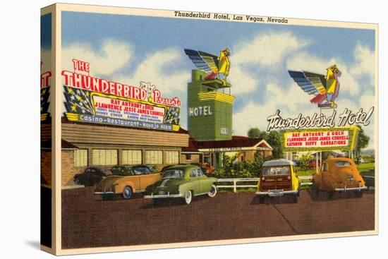 Thunderbird Hotel, Las Vegas, Nevada-null-Stretched Canvas