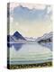 Thunersee at Leissigen. 1909-Ferdinand Hodler-Premier Image Canvas