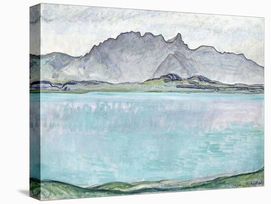 Thunersee with the Stockhorn Mountains, 1910-Ferdinand Hodler-Premier Image Canvas