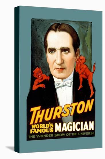 Thurston, World's Famous Magician the Wonder Show of the Universe-null-Stretched Canvas