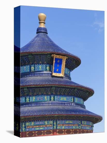 Tian Tan Complex, Close-Up of the Temple of Heaven (Qinian Dian Temple), UNESCO World Heritage Site-Neale Clark-Premier Image Canvas