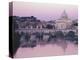 Tiber River and St. Peter's Basilica-Merrill Images-Premier Image Canvas