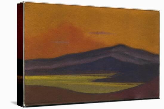 Tibet, 1943 (Tempera on Cardboard)-Nicholas Roerich-Premier Image Canvas