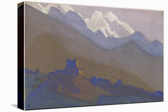 Tibet, Himalayas, 1936 (Tempera on Cardboard)-Nicholas Roerich-Premier Image Canvas