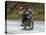 Tibetan Family Traveling on Motorbike in the Mountains, East Himalayas, Tibet, China-Keren Su-Premier Image Canvas