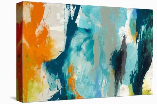 Tidal Abstract II-Sisa Jasper-Stretched Canvas