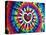 Tie Dye Rainbow Radiant Heart-Molly Kearns-Stretched Canvas