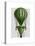 Tiered Hot Air Balloon Green-Fab Funky-Stretched Canvas