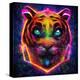 Tiger Glow-null-Stretched Canvas