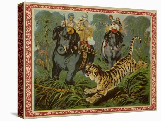 Tiger Hunt-null-Premier Image Canvas