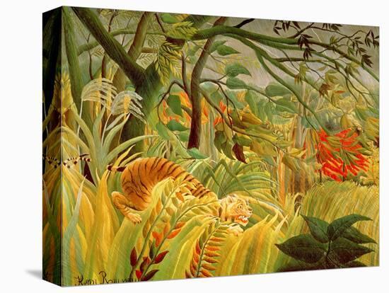 Tiger in a Tropical Storm (Surprised!) 1891-Henri Rousseau-Premier Image Canvas