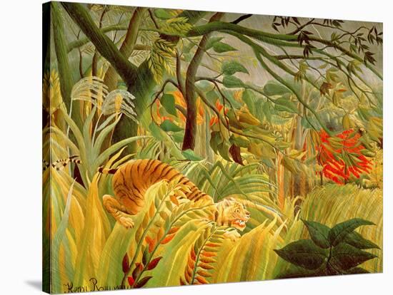Tiger in a Tropical Storm (Surprised!) 1891-Henri Rousseau-Premier Image Canvas