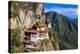 Tiger-Nest, Taktsang Goempa Monastery Hanging in the Cliffs, Bhutan-Michael Runkel-Premier Image Canvas