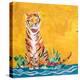 Tiger-Kellie Day-Stretched Canvas