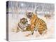 Tigers in the Snow, 2005-E.B. Watts-Premier Image Canvas