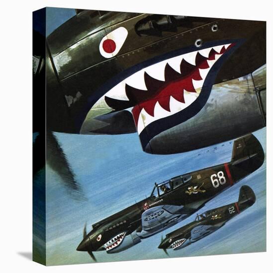 Tigers over Asia-Wilf Hardy-Premier Image Canvas