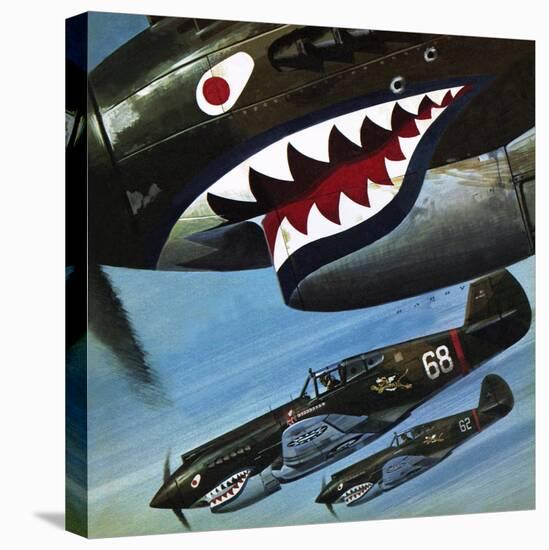 Tigers over Asia-Wilf Hardy-Premier Image Canvas