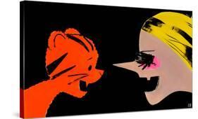 Tigers vs. Witches, 2012-Ellen Berkenblit-Stretched Canvas
