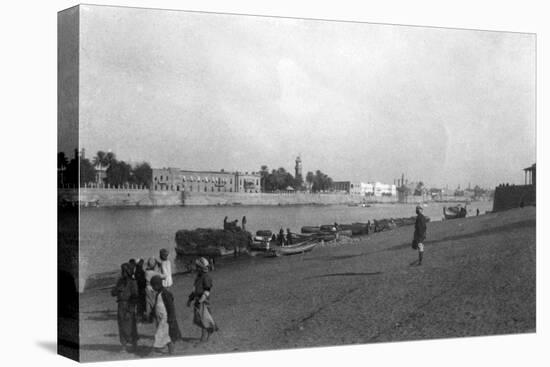 Tigris River, Baghdad, Iraq, 1917-1919-null-Premier Image Canvas