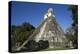 Tikal temple 1, Pre-Columbian Maya civilisation, Tikal, UNESCO World Heritage Site, Guatemala-Peter Groenendijk-Premier Image Canvas