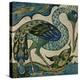 Tile Design of Heron and Fish, by Walter Crane-Walter Crane-Premier Image Canvas