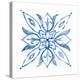 Tile Stencil II Blue-Anne Tavoletti-Stretched Canvas