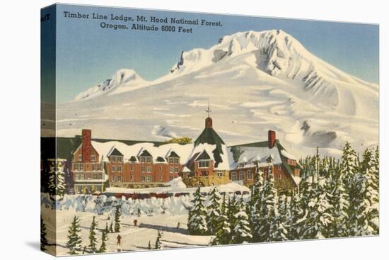 Timberline Lodge, Mt. Hood, Oregon-null-Stretched Canvas