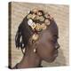 Timbuktu, A Songhay Girl with an Elaborately Decorated Hairstyle in Timbuktu, Mali-Nigel Pavitt-Premier Image Canvas