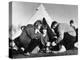 Time to Brew Up at a Winter Camp for Schoolchildren-Henry Grant-Premier Image Canvas