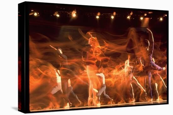 Timed Exposure of Eliot Field Ballet Company Performing-Gjon Mili-Premier Image Canvas