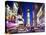 Times Square at Night-Alan Schein-Stretched Canvas