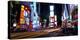 Times Square by night-Ludo H-Stretched Canvas