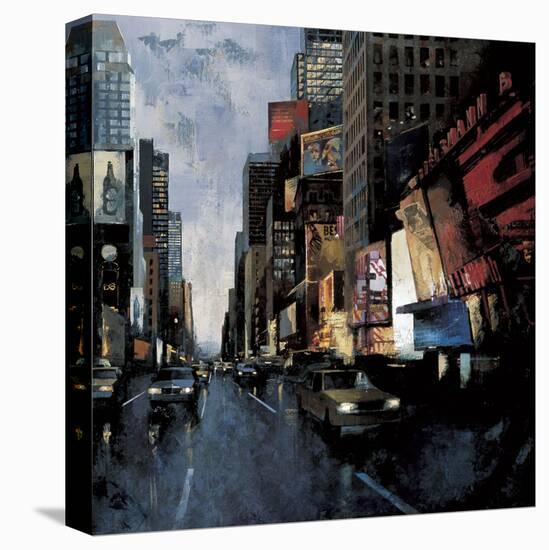 Times Square II-Marti Bofarull-Stretched Canvas