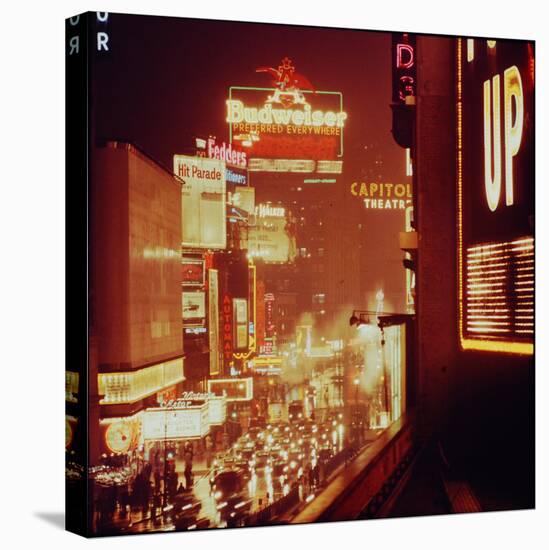 Times Square Lights-Andreas Feininger-Premier Image Canvas