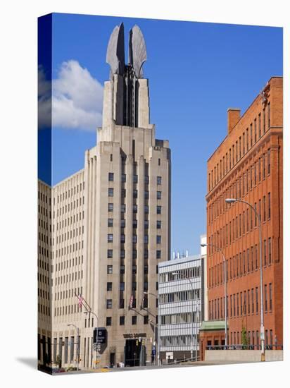 Times Square Tower, Rochester, New York State, United States of America, North America-Richard Cummins-Premier Image Canvas