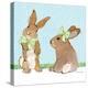 Tiny Buns Easter-Robbin Rawlings-Stretched Canvas